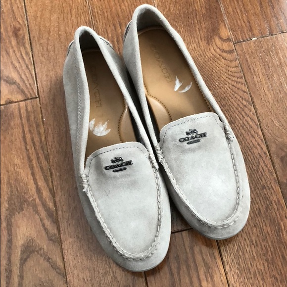 Coach Shoes - Coach Suede Loafers